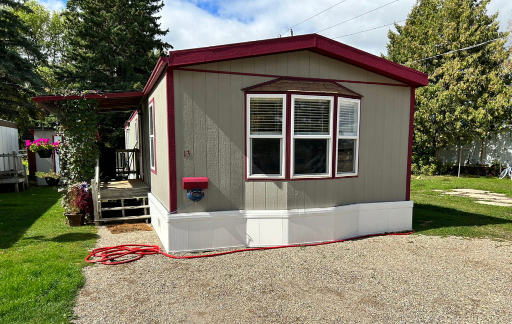 vinyl shingle mobile home passive investing