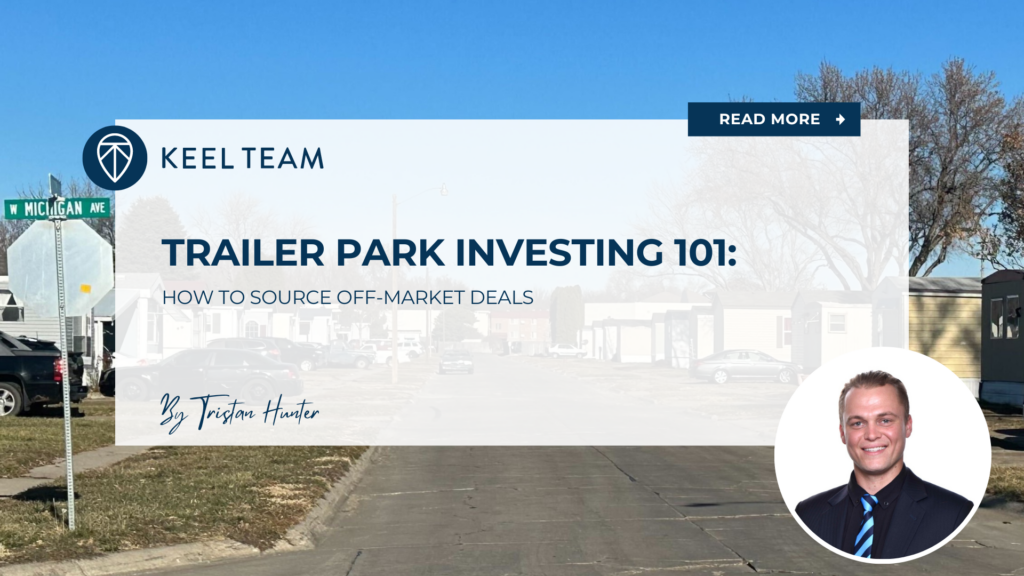 how to source off market trailer park investing deals