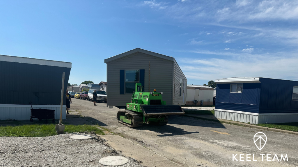 mobile home park infill in action