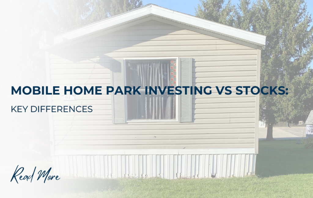 mobile home park investing vs stocks