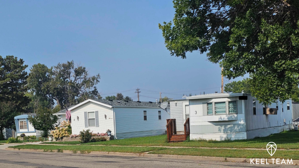 trailer home in North dakota