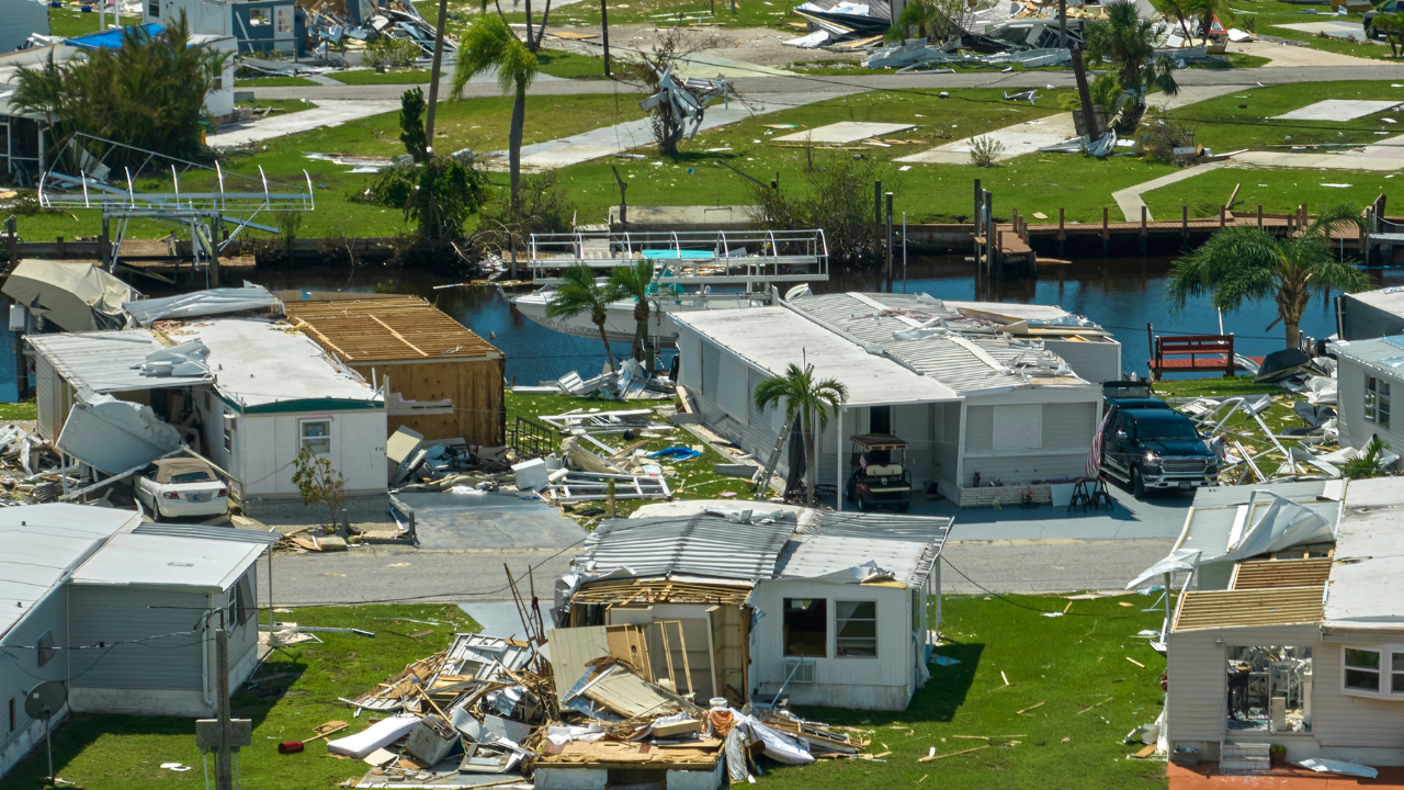 destroyed by tornado mobile home park