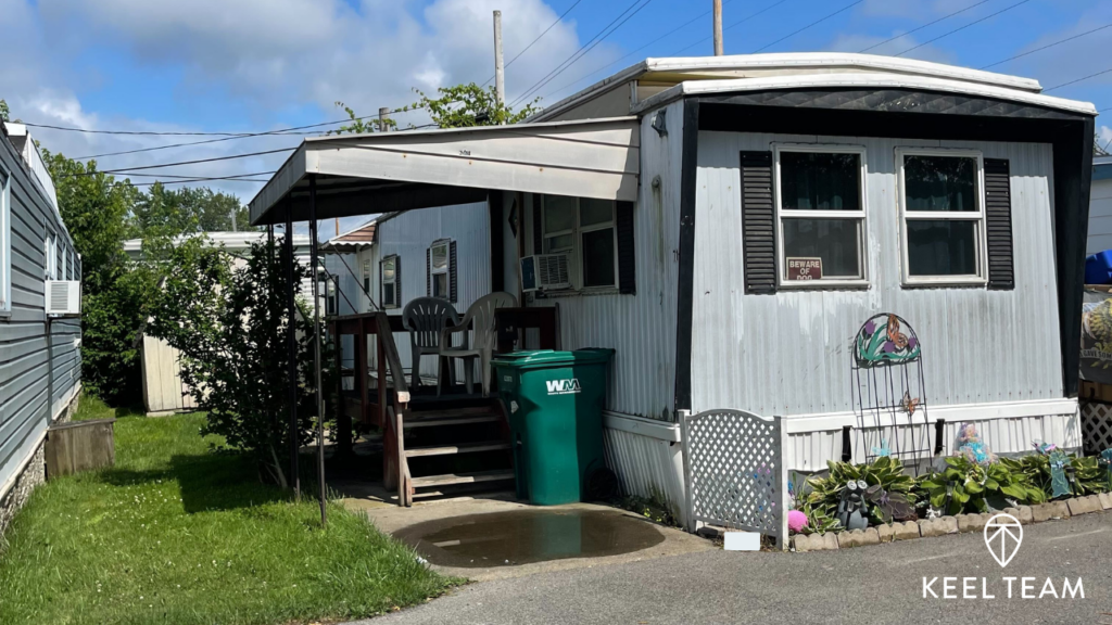 Older mobile home needs a bit of work