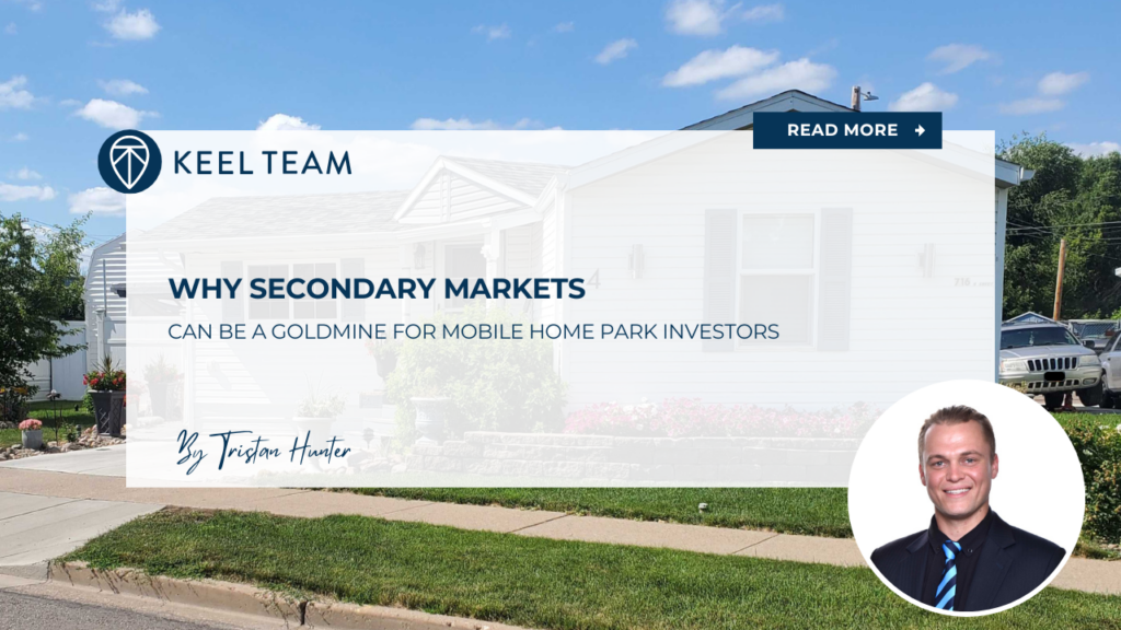 secondary markets for mobile home park investors