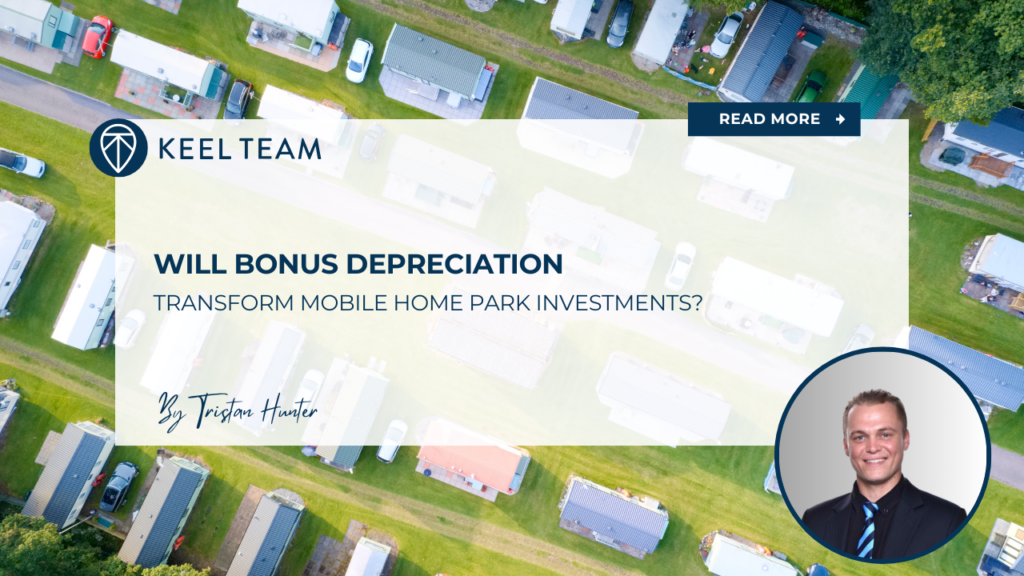 Will Bonus Depreciation Transform Mobile Home Park Investments