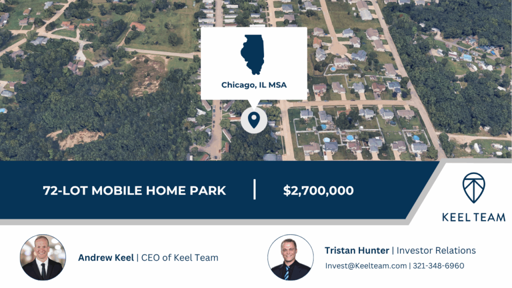 Chicago IL msa mobile home park closing announcement