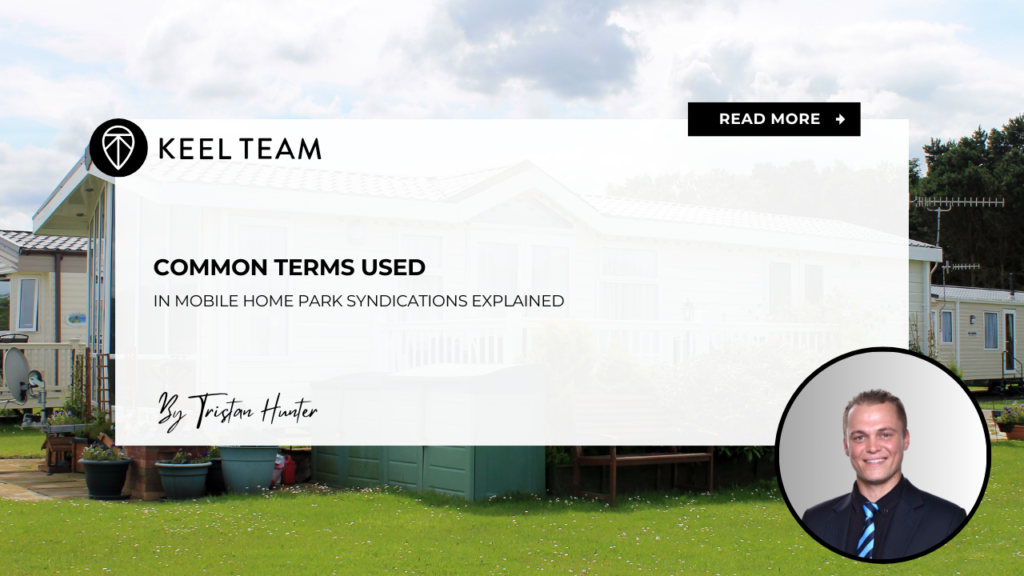 Common Terms Used in Mobile Home Park Syndications Explained